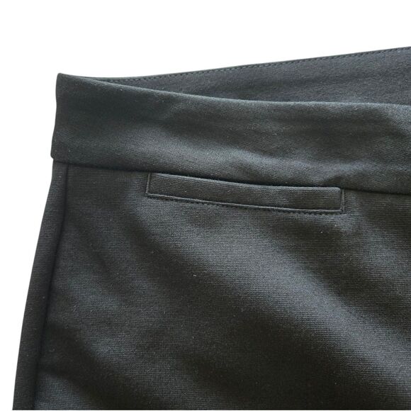 NYDJ Women's Black Ponte Knit Slim Trouser Pants Plus 16W • Flattens • Elongates - Picture 5 of 13